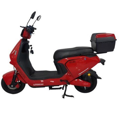 Велосипед з електромотором SPARK RUN 14" 60V/1000W/25Ah червоний 248013 фото