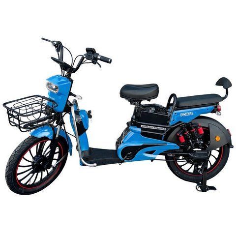 Велоскутер акумуляторний CLEO, синій (+Акумулятор 12V15A/12А 5шт) 145155 фото