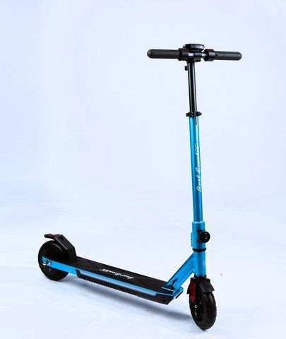 Електросамокат підлітковий Best Scooter TL-28850 двигун 150W, акумулятор літієвий 25.5 V5Ah, блакитний, колеса 6,5" 105-025 фото