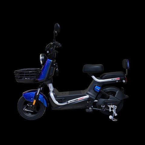 Електроскутер E-Titan Wind 14" 48V20A Синій 102579 фото