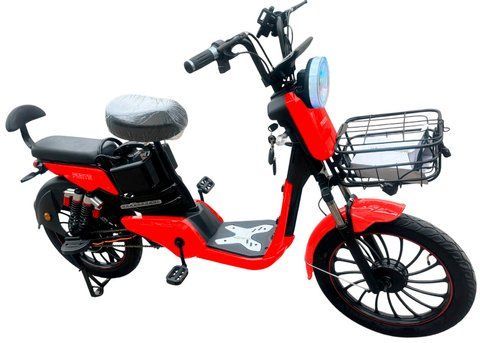 Велоскутер акумуляторний UNO, червоний (+Акумулятор 12V15A/12А 4шт) 145145 фото