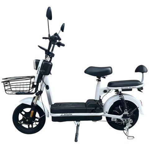 Велосипед з електромотором SPARK BUDDY 14" 48V/500W/12Ah Білий 246436 фото