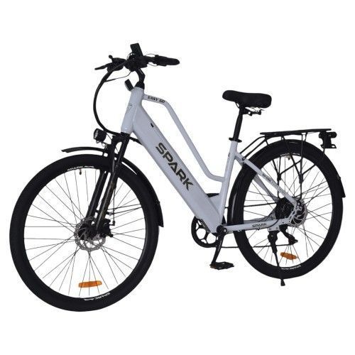 Велосипед з електромотором SPARK E-CITY EASY GO 18" 48V/500W/12,5Ah сірий 239964 фото