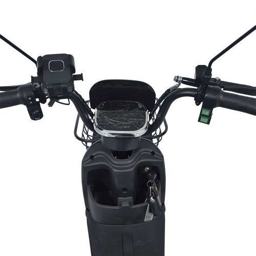 Велосипед з електромотором SPARK SCOUT 14" 60V/1000W/25Ah синій 248010 фото