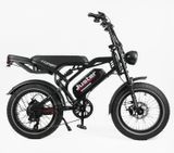 Електрофетбайк 20 ST Corso &laquo;JUSTER&raquo; J-40524 сталь, двигун 1000W, акумулятор 48V 18Ah літієвий, (к-т SHIMANO) чорний 122-130 фото